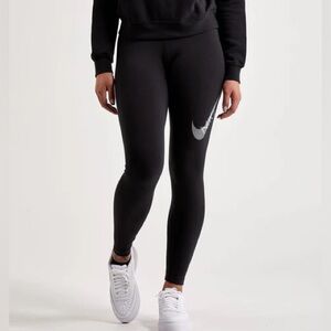 Nike Swoosh High Waisted Leggings